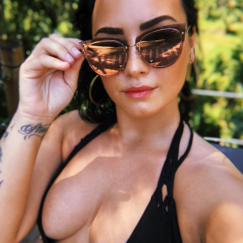 Demi Lovato - DIFF Eyewear photoshoot (2018)