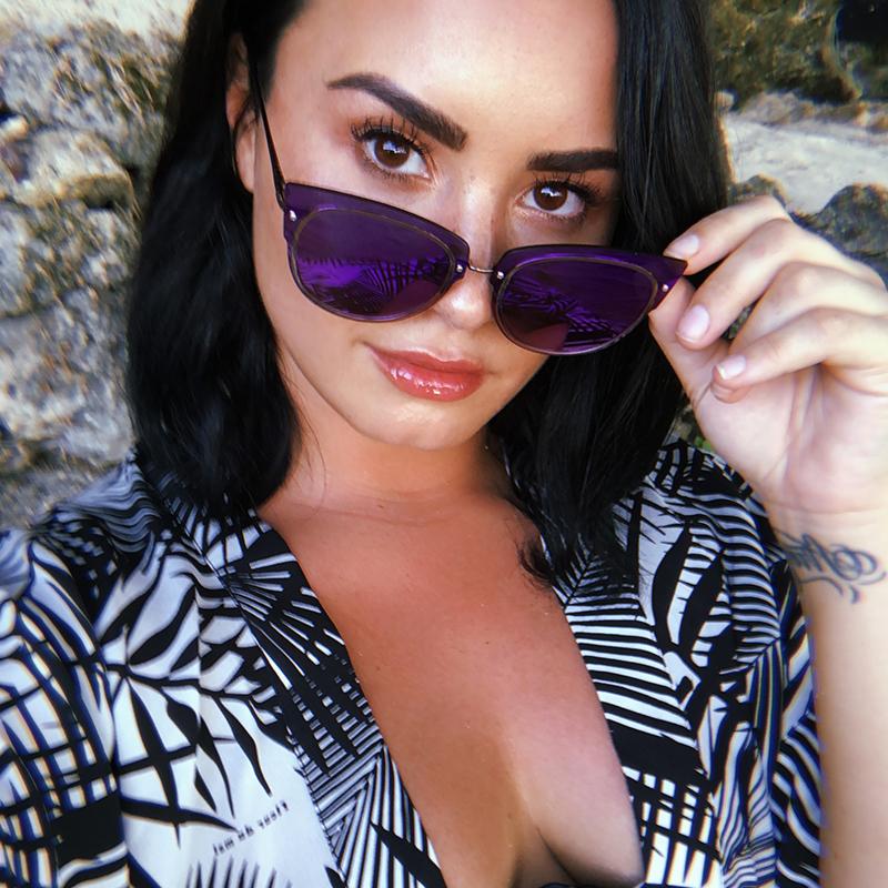 Demi Lovato - DIFF Eyewear photoshoot (2018)